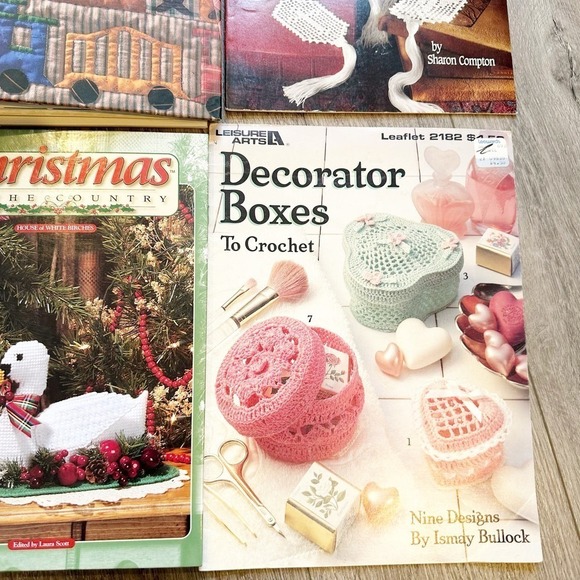 Quilt Needle Crafts Crochet Christmas Home Books DIY Guides Quilting - Picture 5 of 9